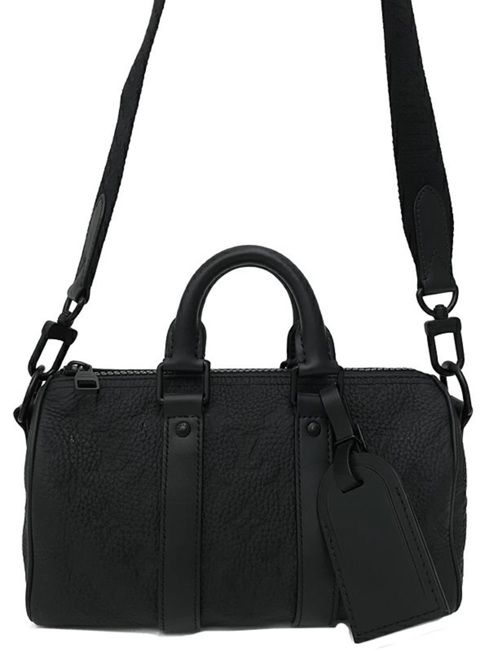 Louis Vuitton Taurillon Monogram Keepall Bandouliere Bag